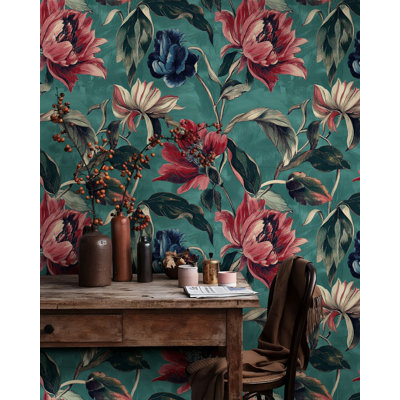 Papier peint floral Bold