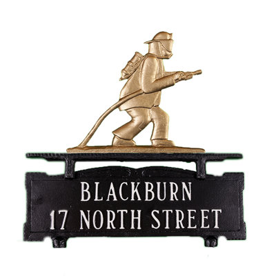 Metal Mailbox Sign