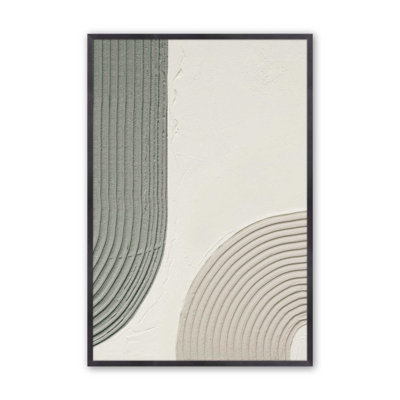 Minimalist Arched Patterns Print 