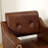 Nashira Faux Leather Swivel Salon Barber Chair-826109942