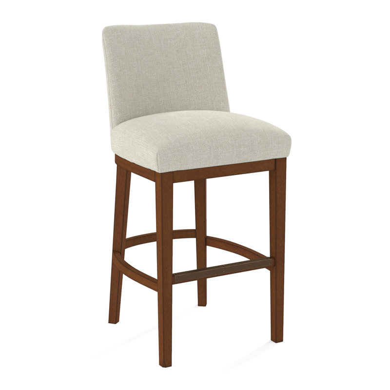 Upholstered Stool, 61558-61, English Saddle