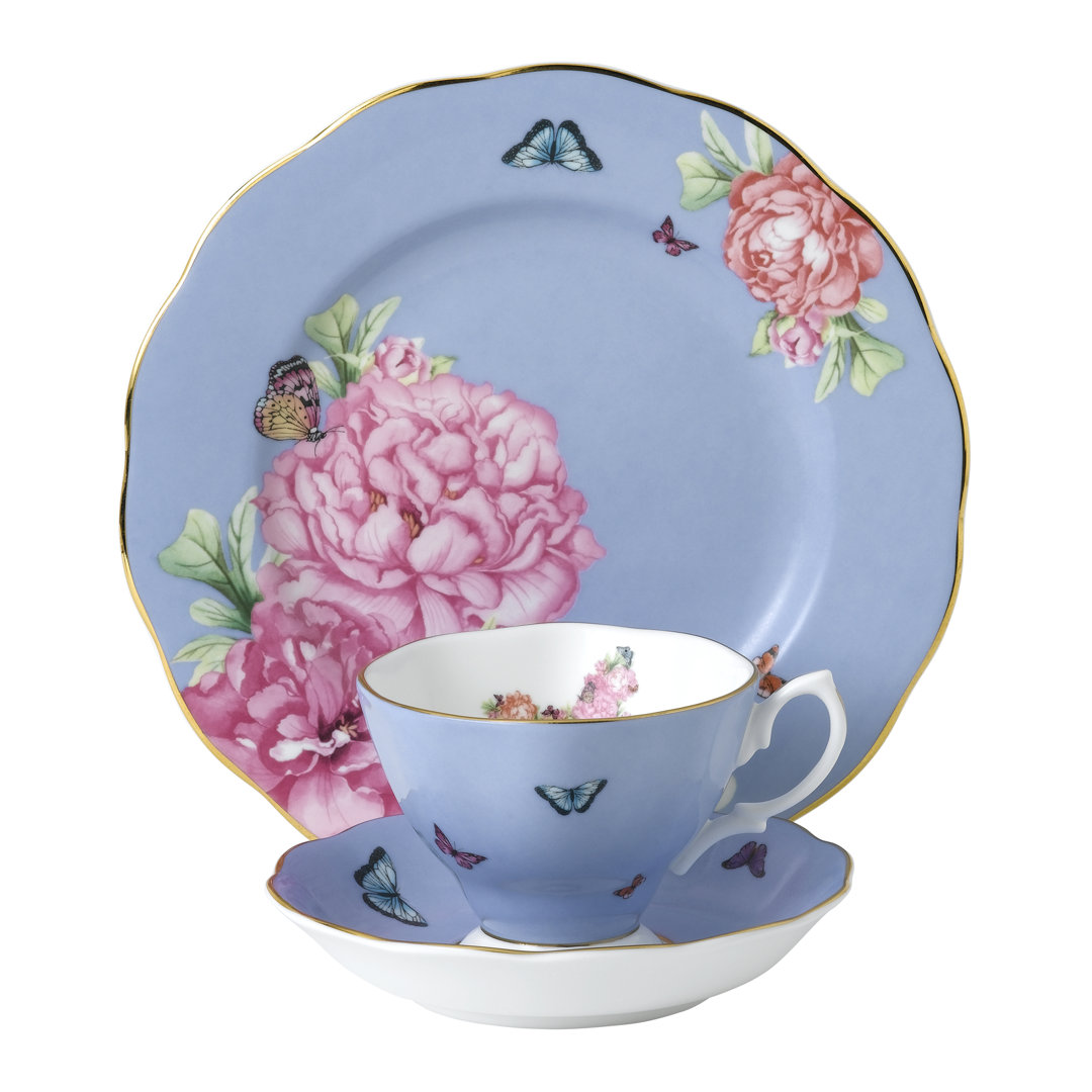 Royal Albert, Miranda Kerr Friendship - Plate, Teacup & Saucer Set, Tranquility