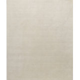 Hand-Knotted High-Quality Light Gray Area Rug