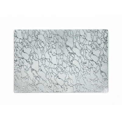 Modern Artistic Glass Placemat
