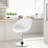 Kamden Swivel Upholstered Faux Leather Adjustable Height Counter Stool with Steel Frame-296442031