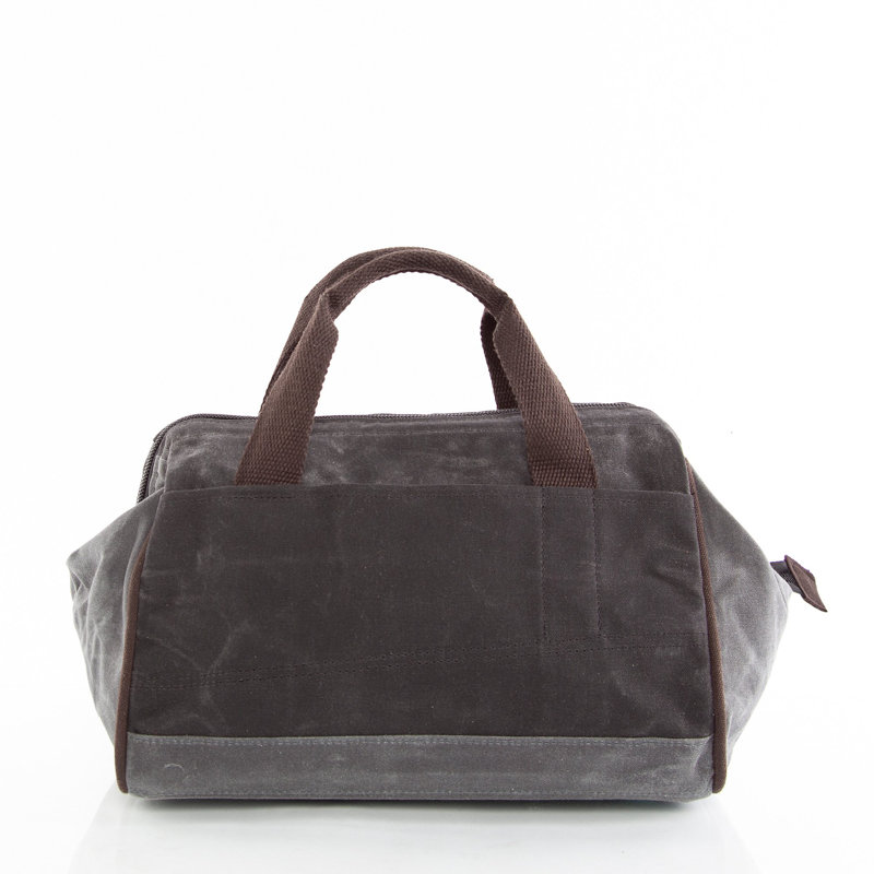 Sac à outils ciré, Noir
