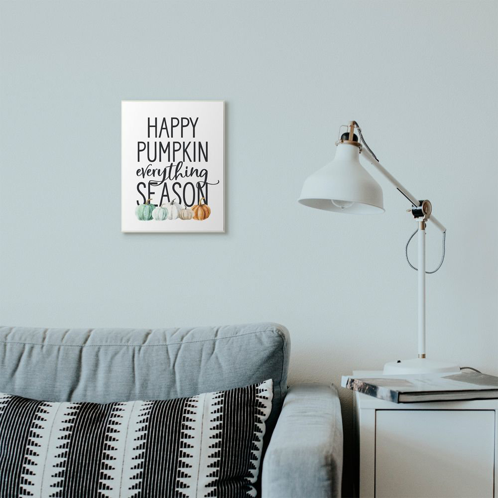 Happy Pumpkin Everything - Textual Art Print The Holiday Aisle® 