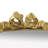 40.2" X 29.9" Baroque Style Gold Arch Mirror-1483355285