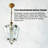 39.37" Snowflake-Shaped Glass Pendant Light, Rustic Elegance for Home
