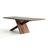 Brown Rectangular Solid Wood Dining Table-1430185731