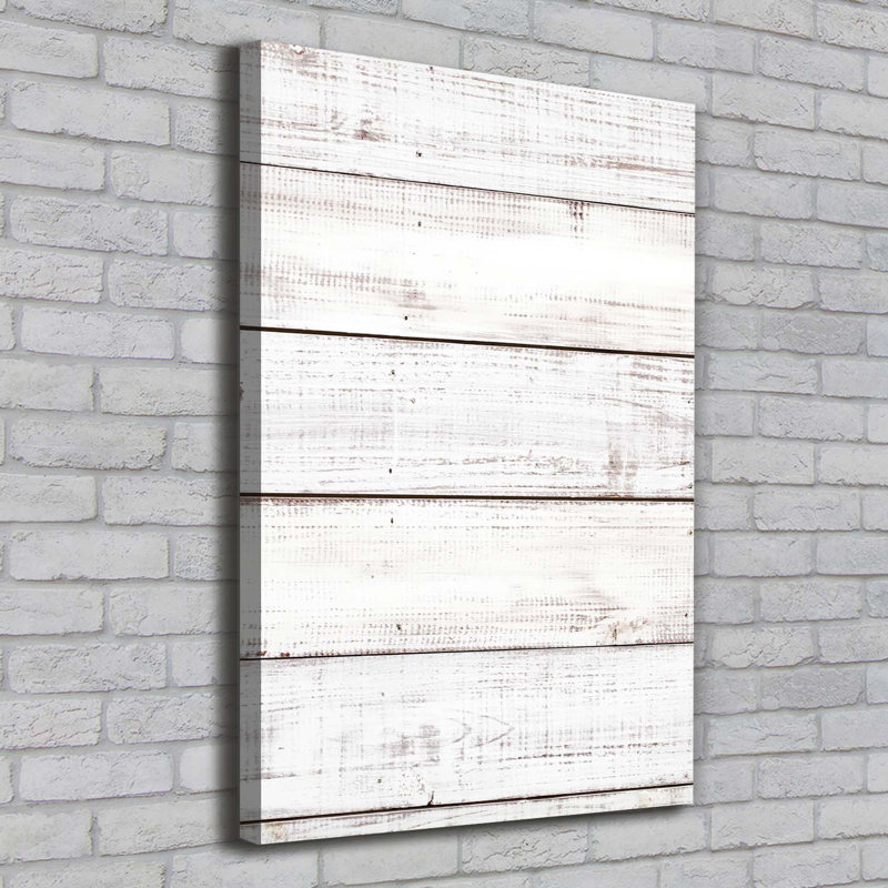 Wooden Wall - Wrapped Canvas Print