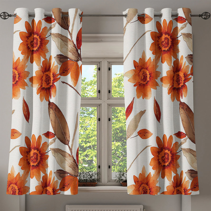 Jarle Semi Sheer Curtain Pair