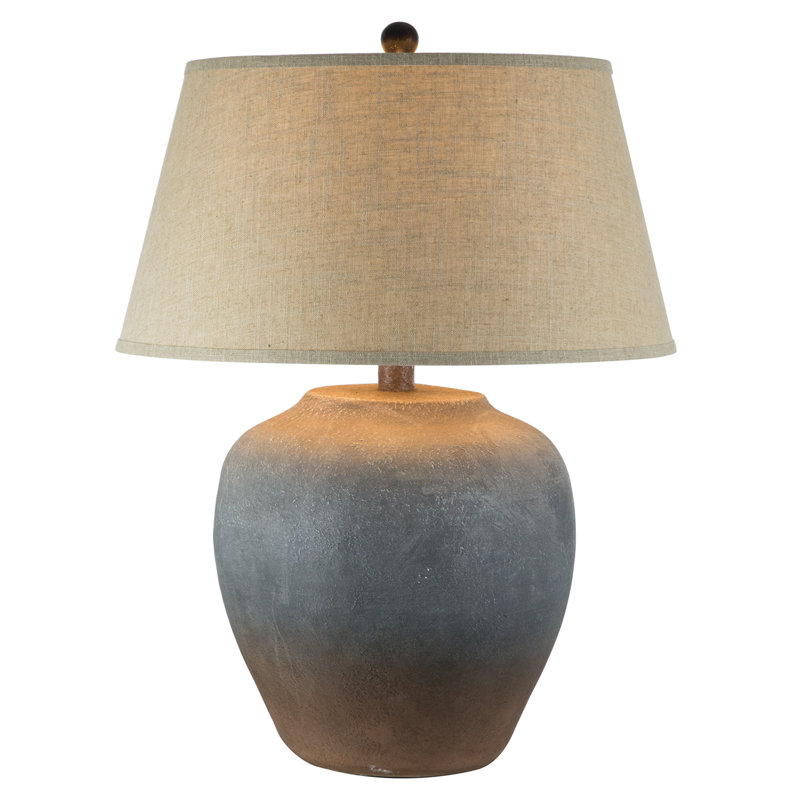 Houa Alabaster Table Lamp, Beige/Cream, Beige