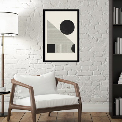 Composition Composition par le studio MIUUS, reproduction d'art encadrée