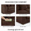 3 Seater Corduroy Sofa-544068411-544068408