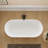 55'' x 27.56'' Freestanding Solid Surface Bathtub