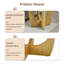 Table d'appoint ronde en bois 25 po