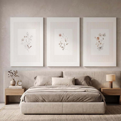 3 Piece Wrapped Canvas Print