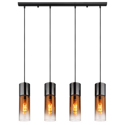 Chauntell 4 - Light Matte Black Pendant