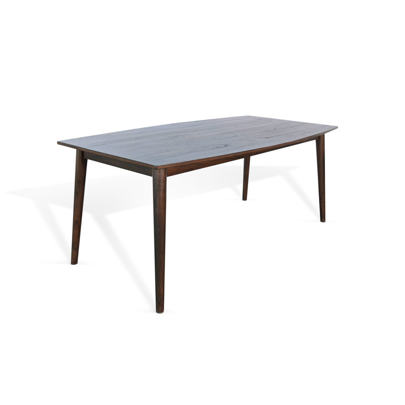 Kadashia Solid Wood Dining Table, Walnut