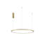 1 - Light Gold LED Chandelier Pendant