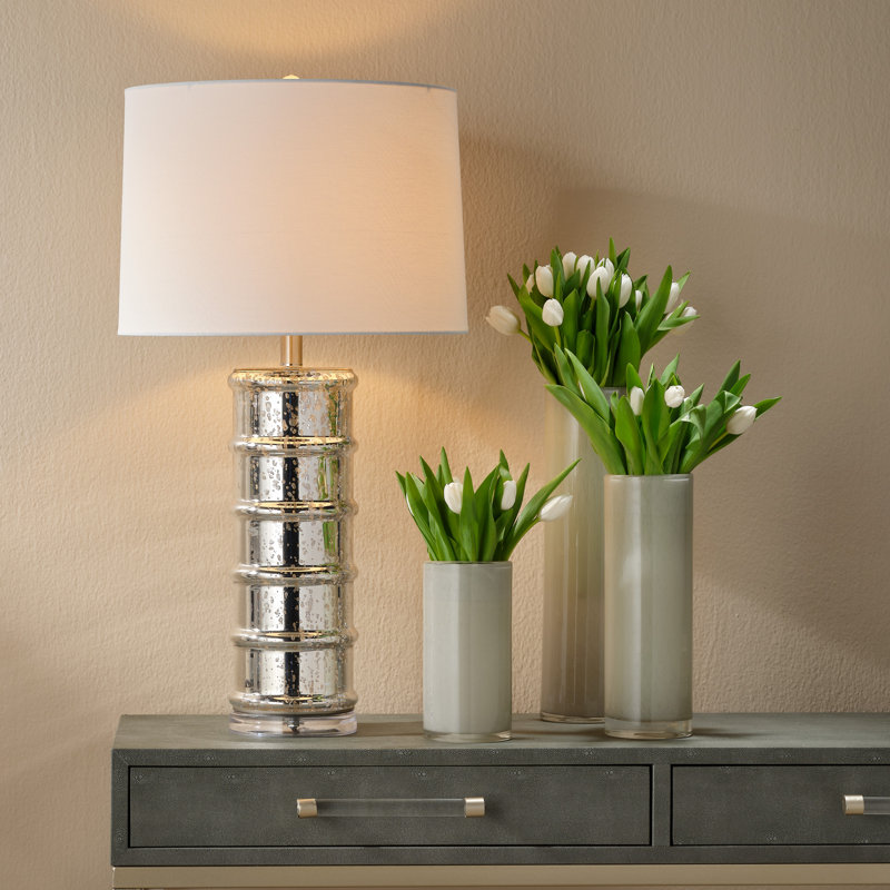 Mercury Glass Table Lamp