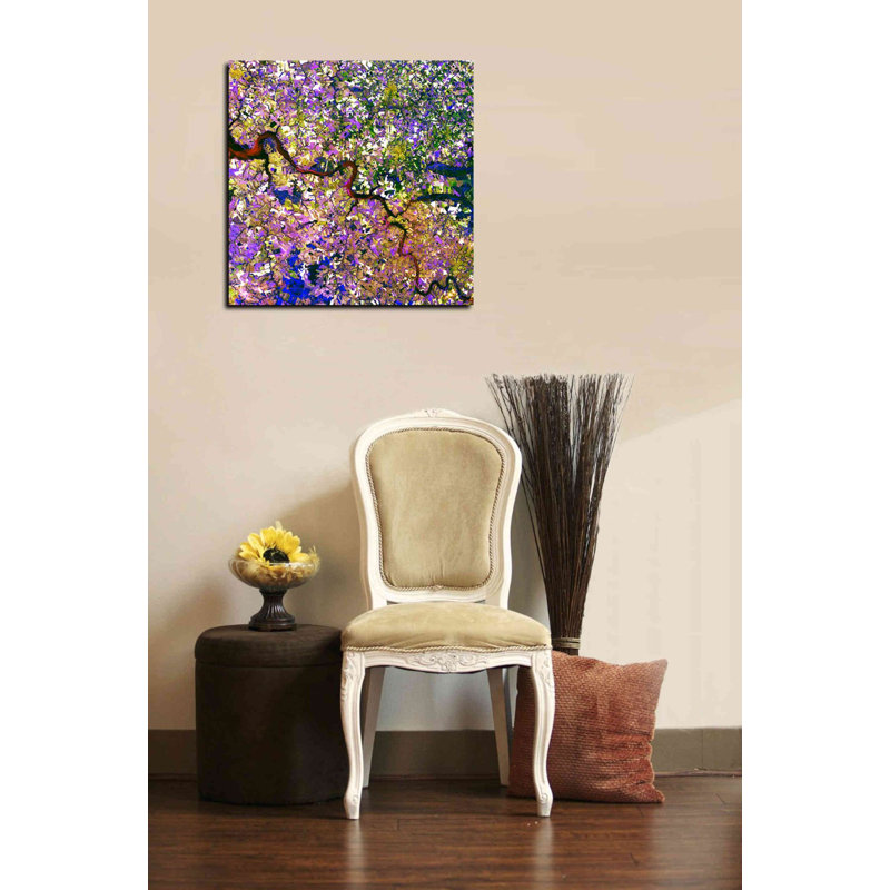 «Earth As Art: Tessera Mosaic», art mural sur toile, H 12 po x l 12 po x P 0,75 po