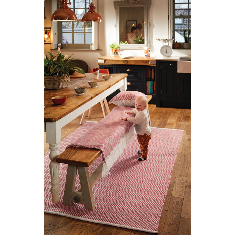 Ajwah Chevron Hand Woven Indoor / Outdoor Area Rug, Rectangle 160 x 230cm