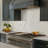 Satin Aurelia Spearline 10 in. x 12 in. Matte Glass Mosaic Wall Tile