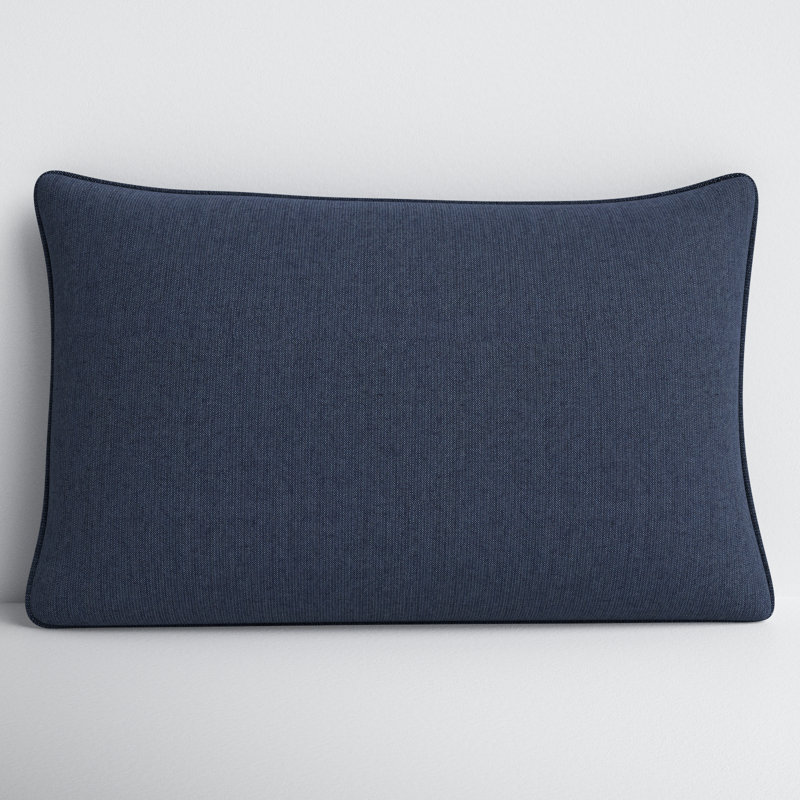 Housse et insert de coussin rectangulaire intérieur / extérieur Annata Sunbrella®, Indigo