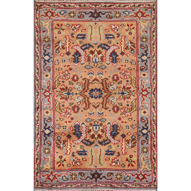Tapis oriental floral Oushak 3 x 5