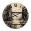 Horloge murale surdimensionnée en bois Grey Bridge-604015239