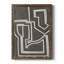 Abstract Maze I - Peinture sur toile encadrée-191265819-191265796