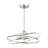 Ozetta 25" LED Fandelier in Polished Chrome with Remote Control-1266224029
