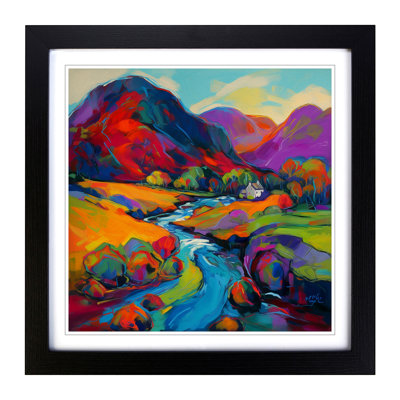 Scotland Fauvism No.1 - Framed Print
