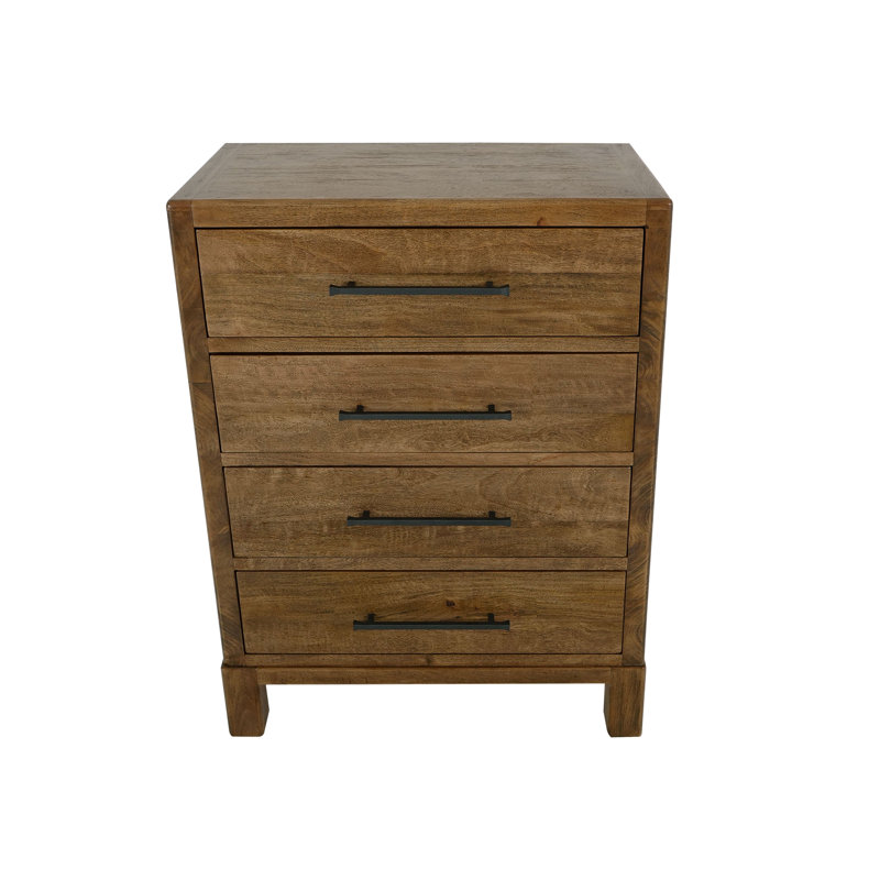 Commode 4 tiroirs, Brun