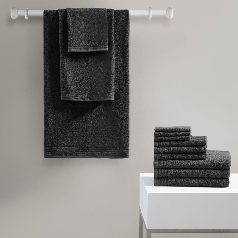 Ensemble de serviettes de bain en coton 12 pièces