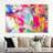 " Abstract Bright Neon Love, Modern & Contemporary Pink " by Oliver Gal-50963897-50963890