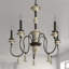 Lustre 5 lumières façon bougie Bridlington
