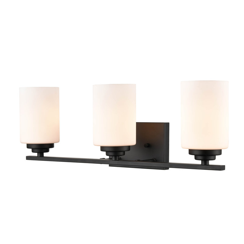 Berner 3 - Light Dimmable Vanity Light, Matte Black