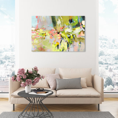 «Michael and Nessim - Energy and Breakthrough Bright», impression sur toile tendue