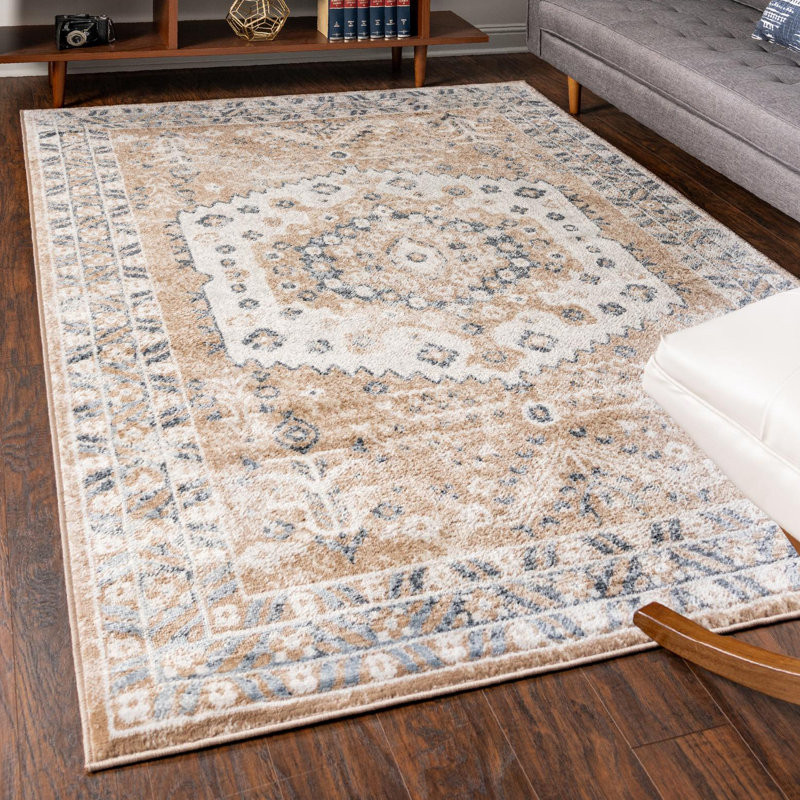 Braaten Oriental Indoor Rug, Rectangle 5'3" x 8'