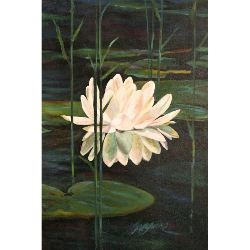 Tranquility II by Suzanne Wilkins - Wrapped Canvas Painting, 30cm H x 20cm W