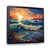 Black Floater Framed