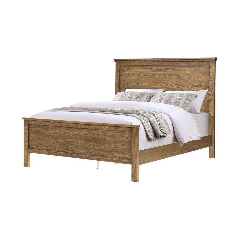 CUMBERLAND Panel Bed, King, Walnut