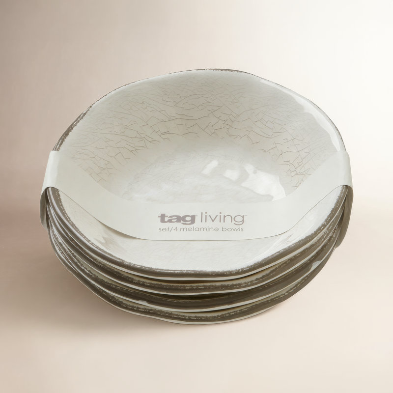 10oz. Melamine Cereal Bowl, Beige