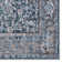 Kugler Oriental Machine Washable Blue/Denim Area Rug