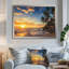 « Paradise Tropical Island Beach with Palms » par Valio84sl - impression photographique sur du métal-1204702957-1204702952-1127495410
