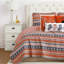 Ensemble de courtepointe réversible en microfibre Cozy Cottage-839501546
