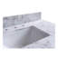 Plateau de meuble-lavabo simple 49 po avec lavabo-89405352-89405364